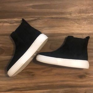 J Slides DANI Black Nubuck Boots